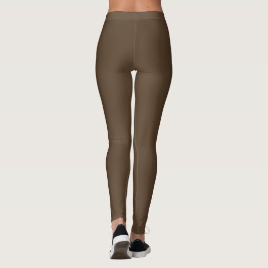 Dark Brown Leggings (Rückseite)