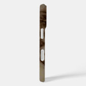Dark Brown Marble Case-Mate iPhone Hülle (Rückseite / Rechts)