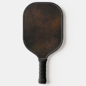 Dark Brown Monazite Stone Pickleball Schläger (Rückseite)