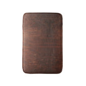 Dark Brown Wood Badematte (Vorderseite Vertikal)