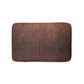 Dark Brown Wood Badematte (Vorderseite)