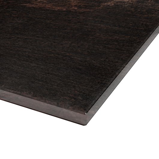 Dark Brown Wood Cutting Board Schneidebrett (Ecke)
