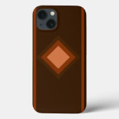 Dark Browns Case-Mate iPhone Hülle (Rückseite)