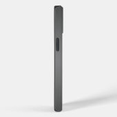 Dark Brushed Metal Look Case-Mate iPhone Hülle (Rückseite / Rechts)