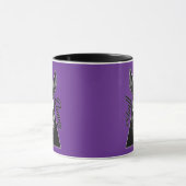 Dark Bunny – Gothic Easter Art - caneca Tasse (Zentrum)
