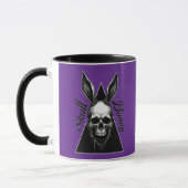 Dark Bunny – Gothic Easter Art - caneca Tasse (Links)