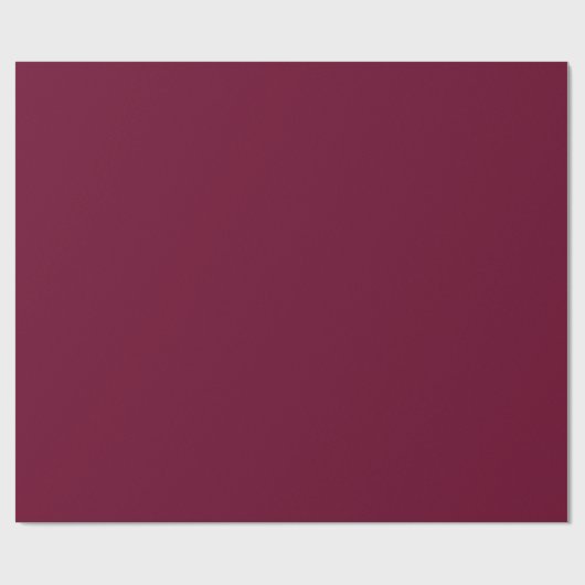Dark Burgundy Geschenkpapier (Flach)