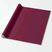 Dark Burgundy Geschenkpapier (Ungerollt)