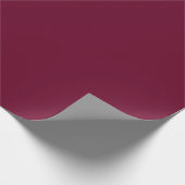 Dark Burgundy Geschenkpapier (Ecke)
