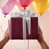 Dark Burgundy Geschenkpapier