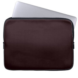 Dark Burgundy | Schlichtes Burgund Laptopschutzhülle
