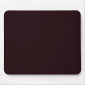 Dark Burgundy | Schlichtes Burgund Mousepad (Vorne)