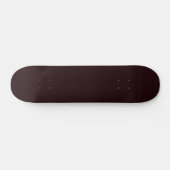 Dark Burgundy | Schlichtes Burgund Skateboard (Horizontal)