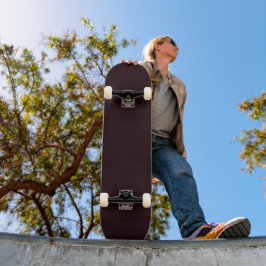 Dark Burgundy | Schlichtes Burgund Skateboard
