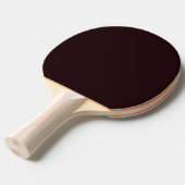 Dark Burgundy | Schlichtes Burgund Tischtennis Schläger (Vorderseite)