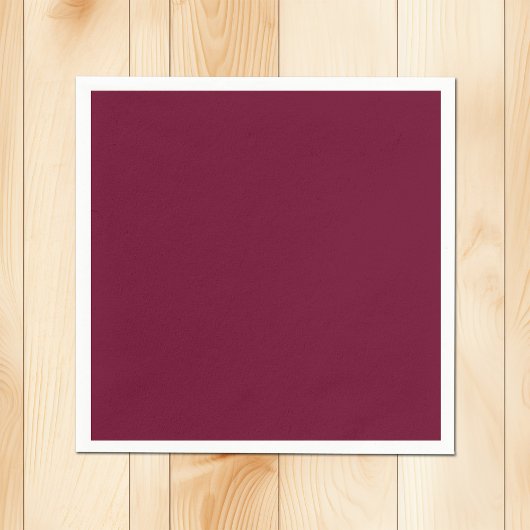 Dark Burgundy Serviette