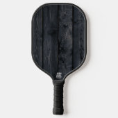 Dark Burnt Wood Pickleball Schläger (Rückseite)