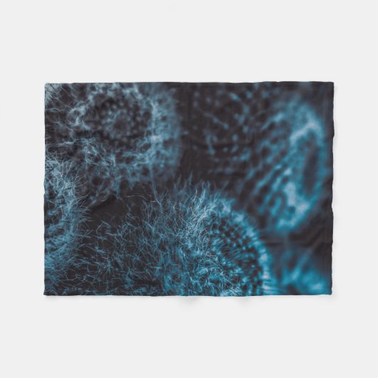 Dark Cactus Fleecedecke (Vorderseite (Horizontal))