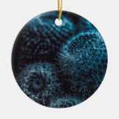 Dark Cactus Keramik Ornament (Vorne)