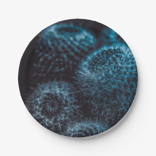 Dark Cactus Pappteller (Vorderseite)