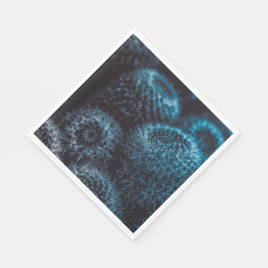 Dark Cactus Serviette (Ecke)