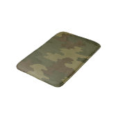 Dark Camouflage Bath Mat Badematte (Schrägansicht)