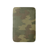 Dark Camouflage Bath Mat Badematte (Vorderseite Vertikal)