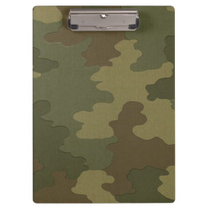 Dark Camouflage Clipboard Klemmbrett