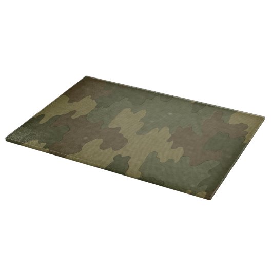 Dark Camouflage Cutting Board Schneidebrett (Ecke)