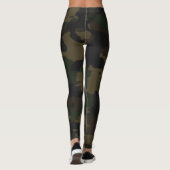 Dark Camouflage Leggings (Rückseite)