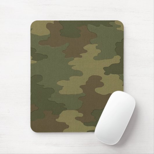 Dark Camouflage Mouse Pad Mousepad (Mit Mouse)