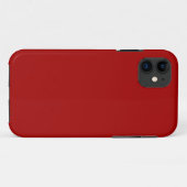 Dark Candy Apple Red Case-Mate iPhone Hülle (Rückseite (Horizontal))