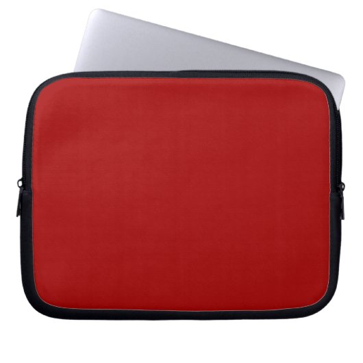 Dark Candy Apple Red Laptopschutzhülle (Vorderseite)