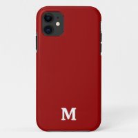 Dark Candy Apple Red Solid Color