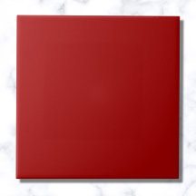 Dark Candy Apple Red Solid Color