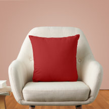 Dark Candy Apple Red Solid Color