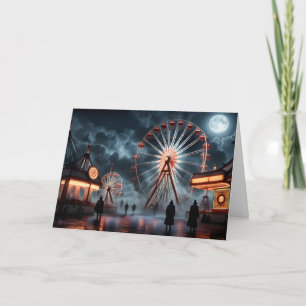 Dark Carnival Halloween Karte