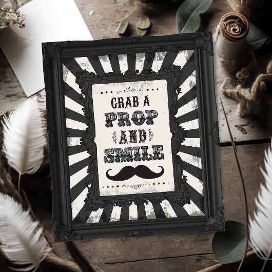 Dark Carnival Psycho Circus Grab Ein prop Foto Zei Poster