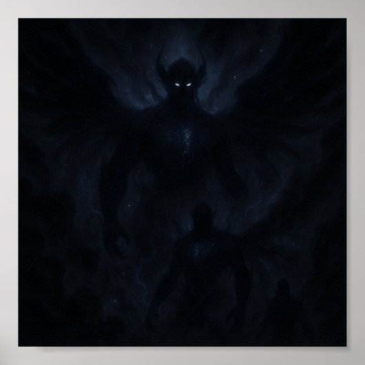 Dark Celestial Being Wall Art Poster (Vorne)