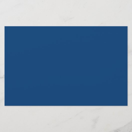 Dark Cerulean Briefpapier (Vorderseite)