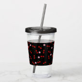 Dark Cherries Acryltrinkbecher (Rückseite)