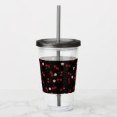 Dark Cherries Acryltrinkbecher (Vorderseite)