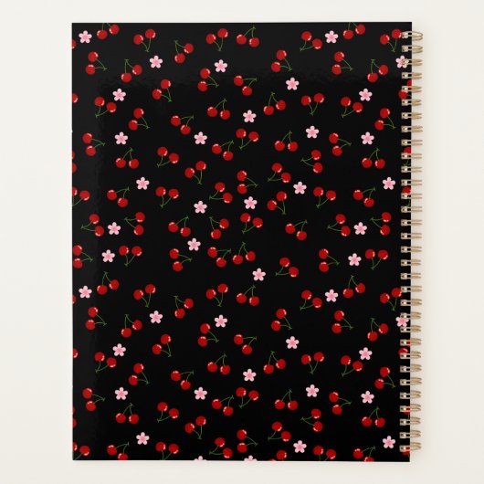 Dark Cherries Planer (Rückseite)