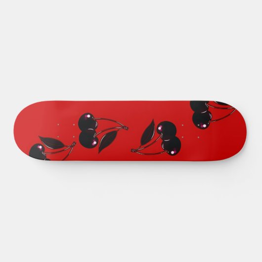 Dark Cherries Skateboard Deck (Horizontal)