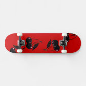 Dark Cherries Skateboard Deck (Horizontal)