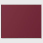 Dark Cherry Red Geschenkpapier (Flach)