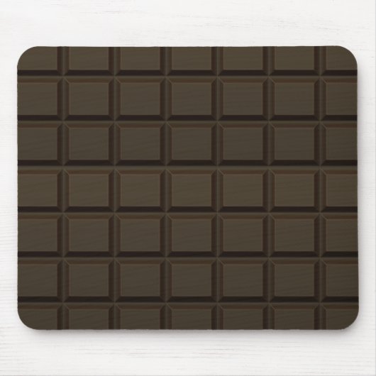 Dark Chocolate Candy Bar Mousepad (Vorne)