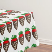Dark Chocolate Covered Dipped Strawberry Feinschme Tischdecke (Beispiel)