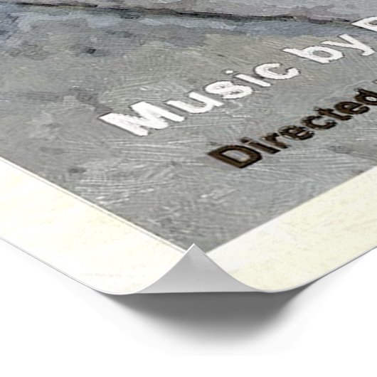 Dark Chocolate Movie Poster (Ecke)