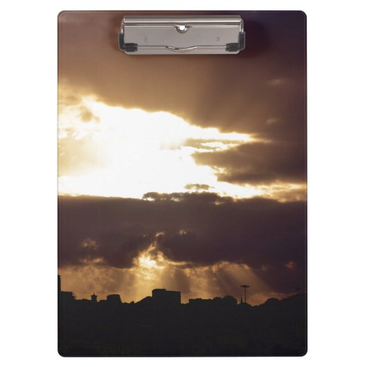 Dark Chocolate Plymouth Klemmbrett (Vorderseite)